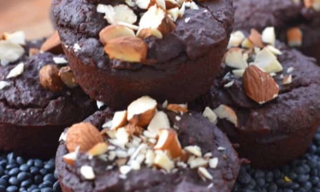 SweetHappiness: Schokoladenmuffins aus Belugalinsen in 7 Schritten