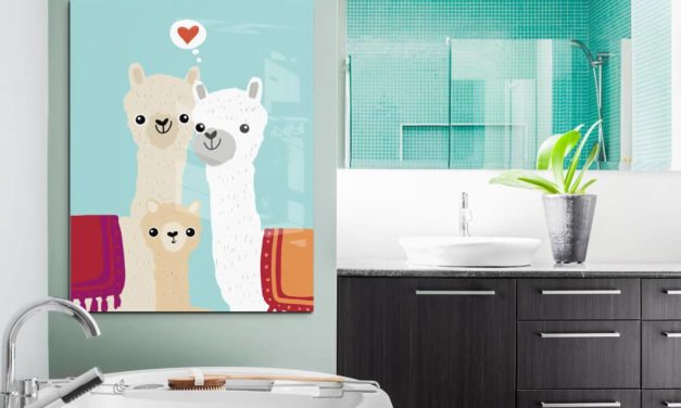 Habt ihr Lust auf wasserfeste Wandgestaltung in eurem Bad?
