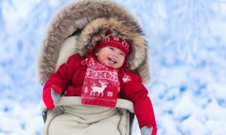 Babys im Winter vor Kälte schützen