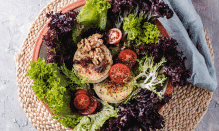 Einfacher Ziegenkäse-Salat